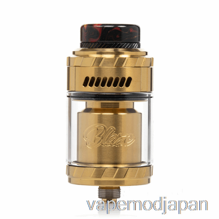 VAPE MOD サンダーヘッド クリエーションズ ブレイズ ソロ 25mm RTA ゴールド